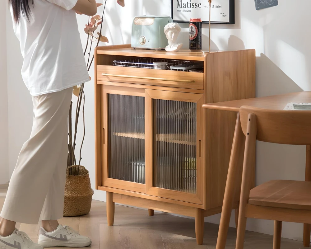 wooden buffet sideboard